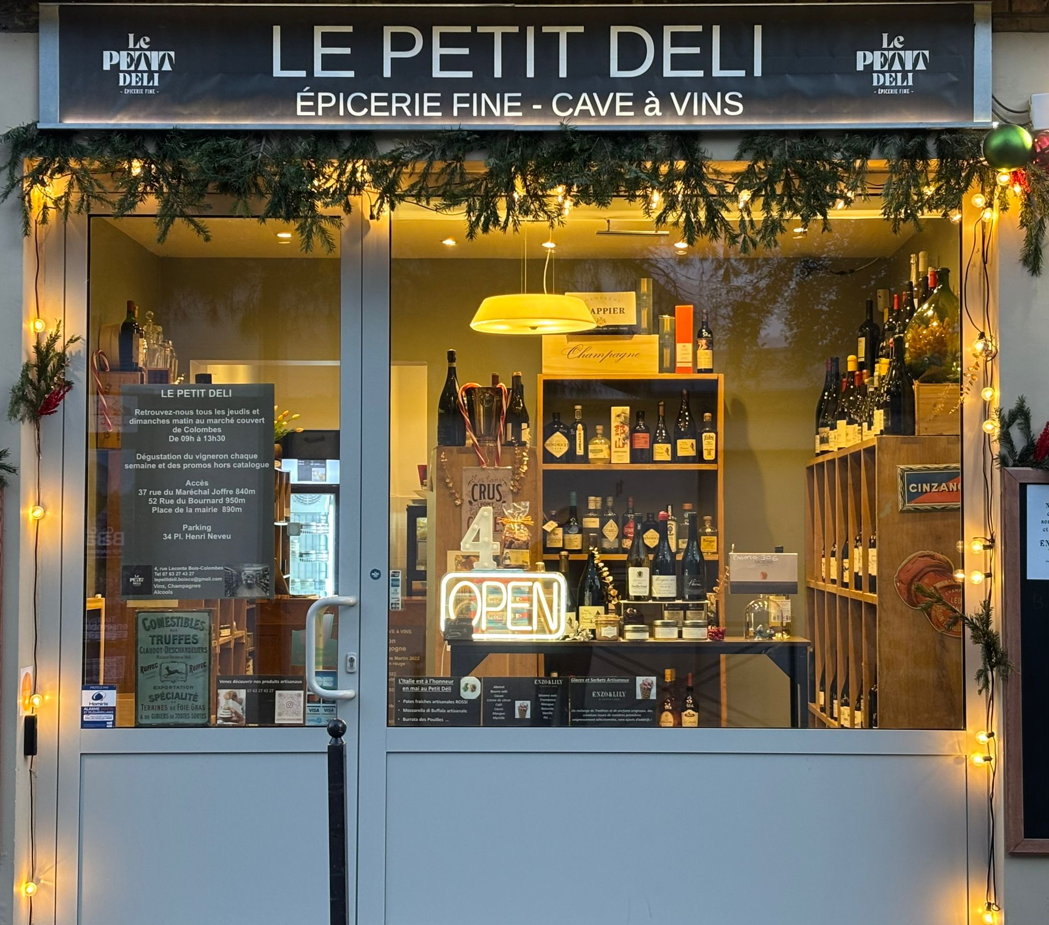 Devanture de la boutique Le petit deli